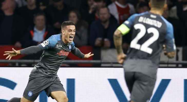 دوري الابطال: نابولي يعزز صدارته بسداسية امام اياكس فوز ليفربول وتعادل توتنهام