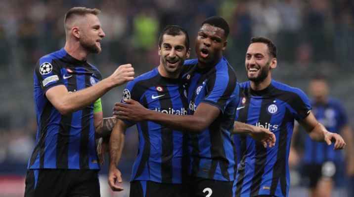 الانتر يطيح ببرشلونة من دوري الابطال بفوزه امام بلزن ورباعية لبورتو امام كلوب بروج