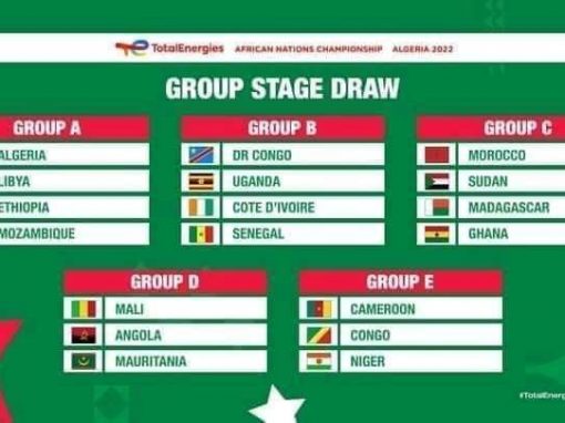 قرعة كأس أمم إفريقيا  بالجزائر 2023