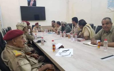 اجتماع لقادة ورؤساء الهيئات بالقوات المسلحة الجنوبية