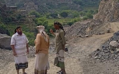 العطوي يثني على الأعمال المنجزة في مقطع الركب/ أمسدارة