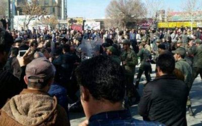 الاحتجاجات في  إيران تدخل أسبوعها الخامس.. وارتفاع عدد القتلى إلى  233