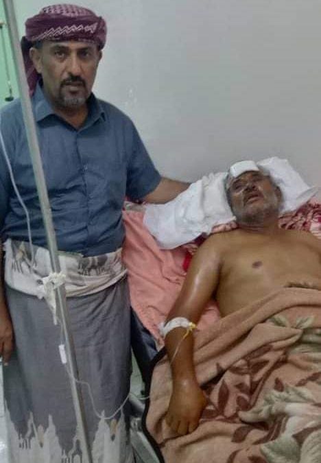 رئيس الهيئة التنفيذية لانتقالي سرار يزور الاستاذ محمد عبدالله الصامتي