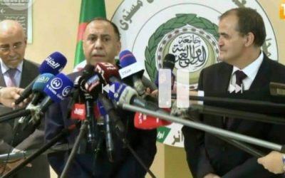 وزير الصناعة والتجارة يبحث مع نظيرة الجزائري تطوير العلاقات الاقتصادية والتجارية بين البلدين