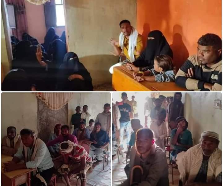 مديرة إدارة التأهيل الاجتماعي بأبين تزور جمعية صناع الإرادة لرعاية وتأهيل المعاقين بالكود