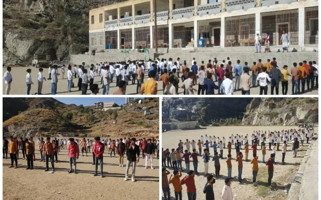فريق التوجيه الفني بيافع رصد ينفذ زيارات ميدانية لعدد مدارس المنطقة التعليمية السعدي