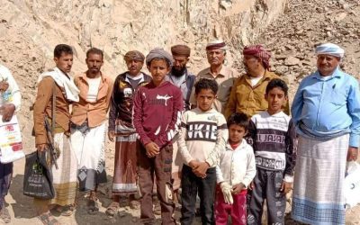 رئيس القيادة المحلية في المجلس الانتقالي مديرية سرار يزور مشروع طريق قرض كلسام