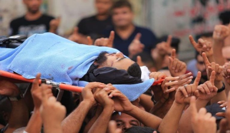 شهيد و6 إصابات برصاص الاحتلال الصهيوني في مخيم جنين