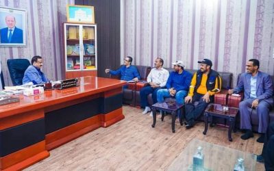 محافظ شبوة بن الوزير يلتقي قيادتي منظمتي الإغاثة الدولية وأطباء بلا حدود ويناقش معهما تدخلاتهم الصحية في المحافظة