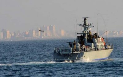 زوارق صهيونية تطلق النار على مراكب الصيادين في بحر غزة
