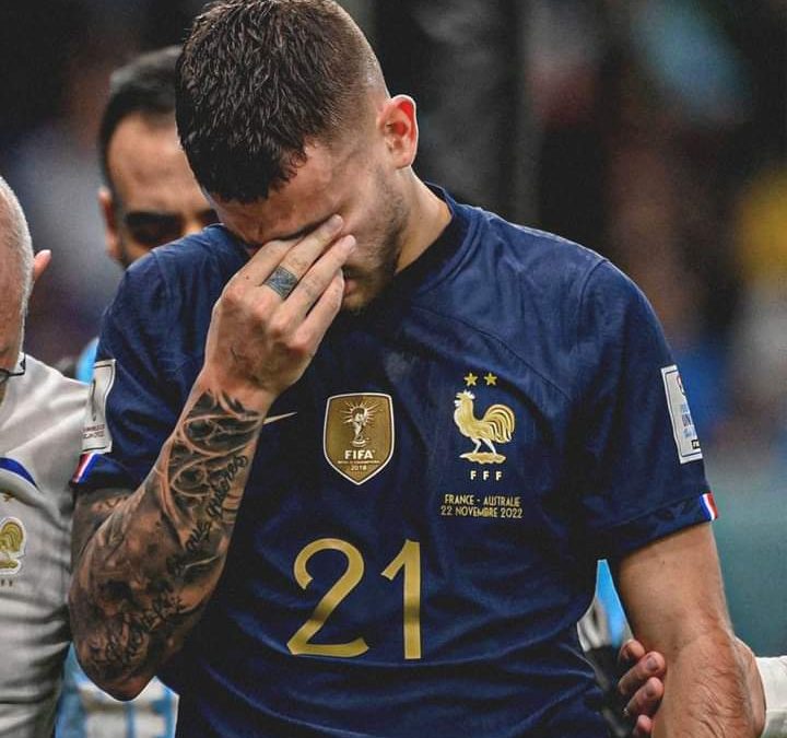 انتهاء موسم لوكاس هيرنانديز بعد إصابته الخطيرة مع منتخب فرنسا