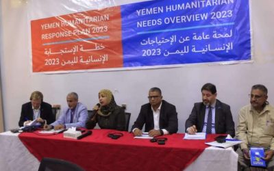 الوكيل الشبحي يفتتح لقاء نظمته منظمة الاوتشاء لوضع خطة الاستجابة الإنسانية للعام 2023