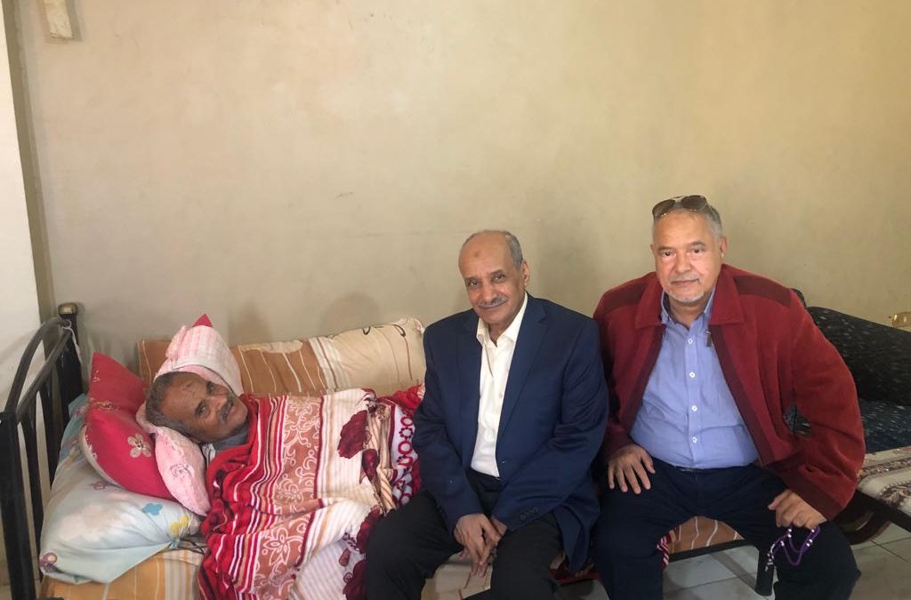 الأمين العام للاشتراكي يطمأن عن صحة المناضل محمد الصامتي
