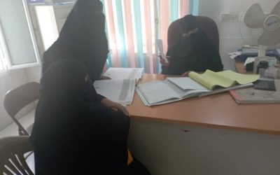 إدارة المرأة والطفل بانتقالي أحور تنفذ نزول ميداني الى قسم الأمومة والطفولة في مستشفى المديرية