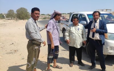 مدير عام أحور والمدحدح يشكران جمعية إحياء التراث الإسلامي بدعمها بأدوية لمستشفى المديرية
