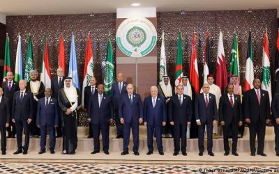 القادة المشاركون في القمة العربية.