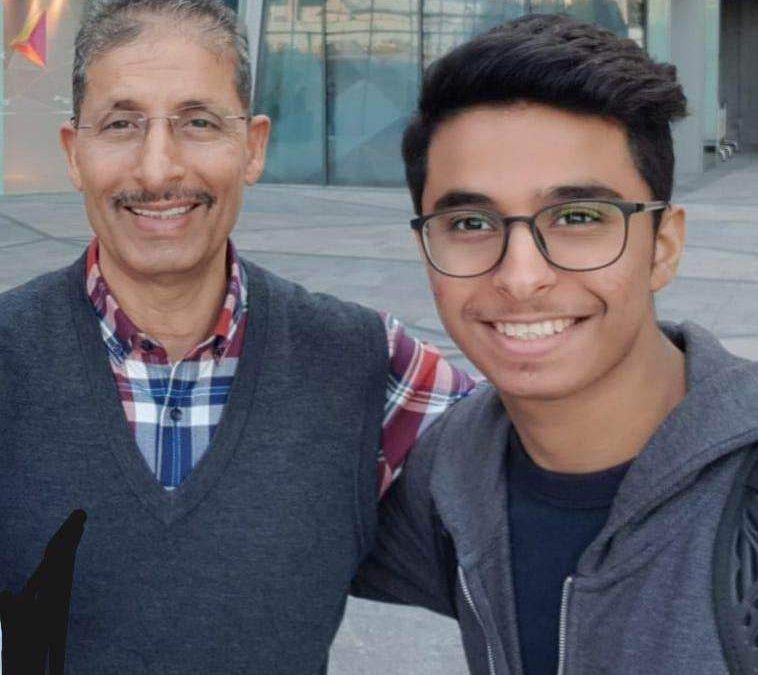 مبروك  الشاب الخلوق علاء