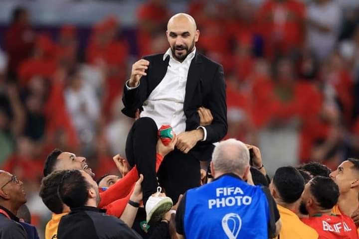 وليد الركراكي يتحدث عن إنجاز المغرب الكبير في كأس العالم