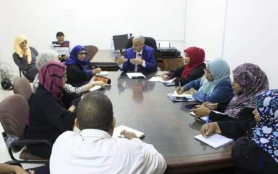 وكيل وزارة الصحة لقطاع السكان يعقد إجتماعاً لاعضاء القطاع لمناقشة الخطة للعام 2023