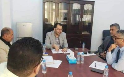 المكتب الفني للجنة الإغاثة بعدن يعقد أول اجتماعاته