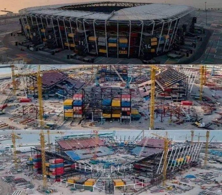 قطر تبدأ بتفكيك وإعادة تصميم ملاعب المونديال