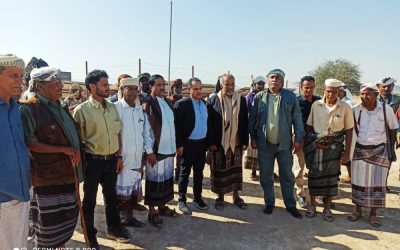 برعاية الرئيس الزبيدي… العميد السعدي ورئيس انتقالي أبين يدشنان افتتاح مشروع مياه السواد بمديرية الوضيع