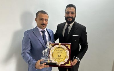 شركة بيراميدز تكرم المهندس صلاح اليافعي وشركته ناصر كاكثر شركة عربية تحقيقا للمبيعات في مشروعها الجديد