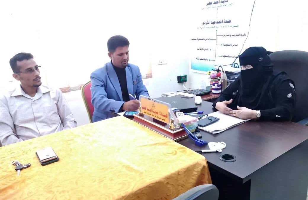 باعزب يناقش الترتيبات اللازمة لعقد ورشة عمل قادمة حول دور الإعلام في إبراز قضايا المجتمع