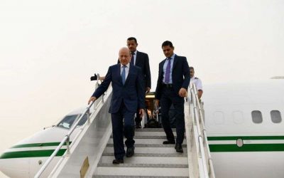 الرئيس العليمي وأبوزرعه يعودان إلى عدن