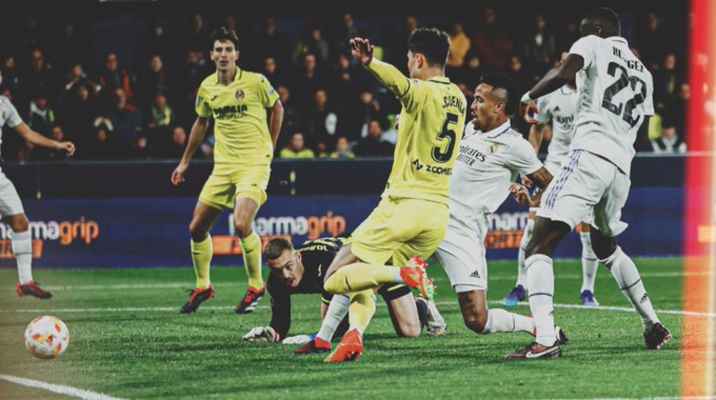 كاس الملك: ريال مدريد يقلب الطاولة على فياريال ويعبر الى ربع النهائي
