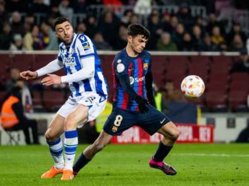 كاس الملك: برشلونة يعبر الى نصف النهائي بفوزه الصعب على ريال سوسييداد