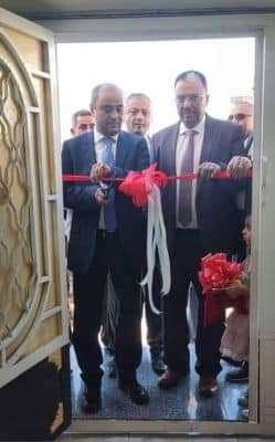 وزير المالية ورئيس المصلحة يفتتحان جمرك مطار عدن الدولي ويدشنا العمل بالافصاح المالي