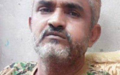 قائد الحزام الأمني دلتا أبين  يبعث برقية عزاء في وفاة  الجندي / الخضر سالم صالح مسود