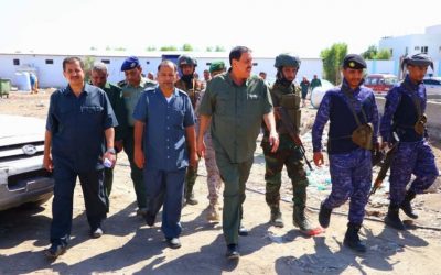 مدير أمن العاصمة عدن يلتقي مدراء عموم وزارة الداخلية لمناقشة الأوضاع الأمنية