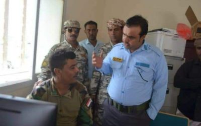 العقيد الدكسمي يطلع على مشروع بناء وتأهيل مبنى الهجرة والجوازات بسقطرى