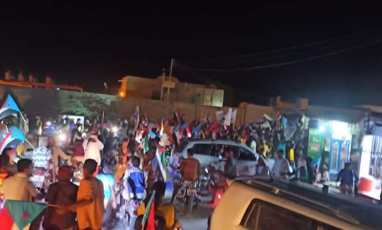 تصاعد مسيرات الرفض الشعبي لقوات المنطقة العسكرية الأولى في حضرموت
