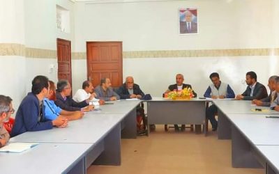 لجنة الخدمات تعقد اجتماعها الدوري وتقر بسحب الحديقة المركزية من المستثمر الحالي وتسليمها لصندوق النظافة
