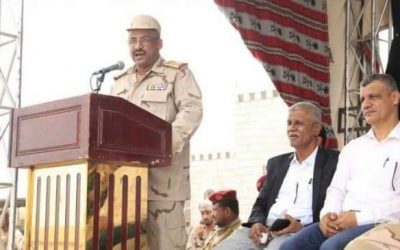 اللواء التميمي يكرم فريق لواء الأحقاف الفائز ببطولة الذكرى السادسة لتحرير ساحل حضرموت