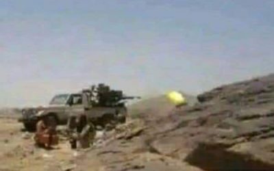القوات الجنوبية تشن قصفاً مدفعياً على مواقع مليشيا الحوثي شمالي لحج