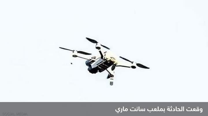 طائرة مسيرة توقف مباراة ساوثهامبتون وأستون فيلا