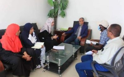 الوكيل الشبحي يلتقي بمدير قسم الصحة في منظمة أدرا