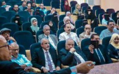 ينظم لأول مرة في عدن …اختتام فعاليات الإمتحان النهائي العملي للزمالة العربية في طب الباطنه
