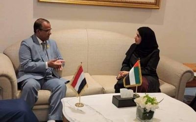 الزعوري يلتقي وزيرة تنمية المجتمع الإماراتية ووزيرة الشؤون الاجتماعية الليبية