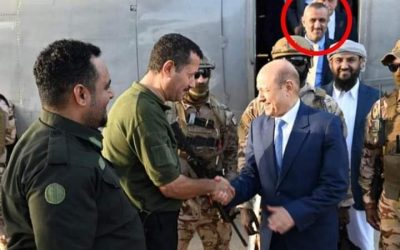 رجل أعمال جنوبي يصل عدن برفقة الرئيس العليمي وأبو زرعة المحرمي