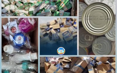 هيئة المواصفات والمقاييس ترفض وتتلف منتجات مزورة ومغشوشة واخرى تتعلق بالأطفال في عدن وحضرموت والوديعة