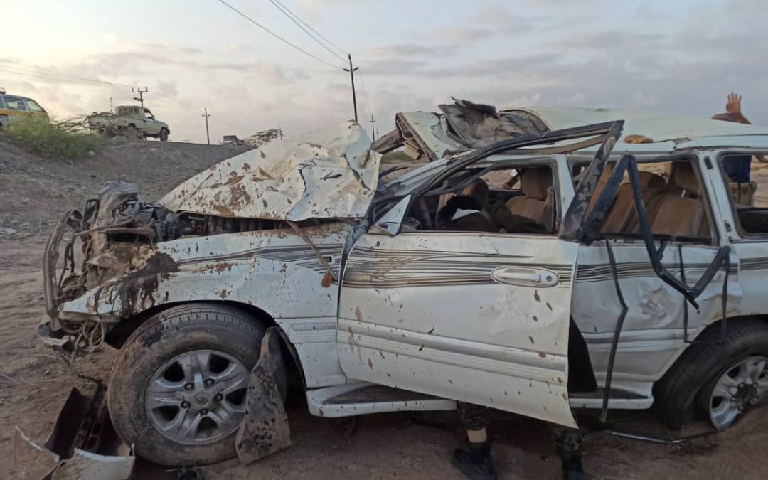 حادث مروري مروع في الطريق بين زنجبار وجعار