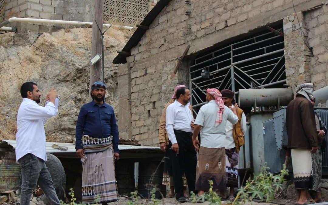 فريق هندسي من المؤسسة العامة للكهرباء يزور محطة كهرباء سرار تمهيدا لضمها لفرع المؤسسة العامة لكهرباء أبين.