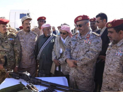 وحدات المنطقة العسكرية الثانية  تدشن عامها التدريبي في حضرموت