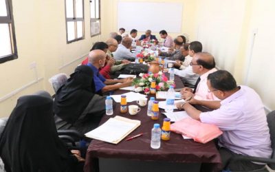 مجلس جامعة أبين يعقد اجتماعه الدوري لشهري نوفمبر وديسمبر 2022م