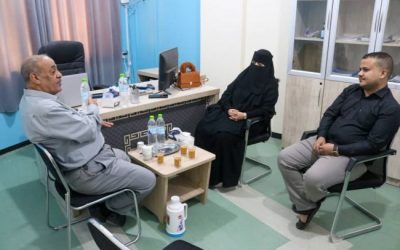 الأمانة العامة بالانتقالي تطلع على أنشطة مكتب مركز “سوث 24” بالعاصمة عدن